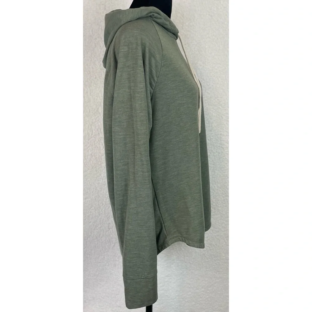 THE NORTH FACE • Thyme Heather Westbrae Knit Pullover Hoodie, L - Picture 10 of 15